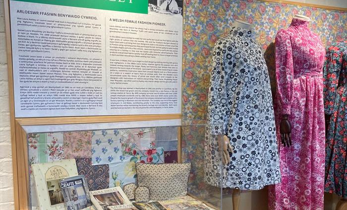 Celebrating welsh icon Laura Ashley - the designer and brand.
